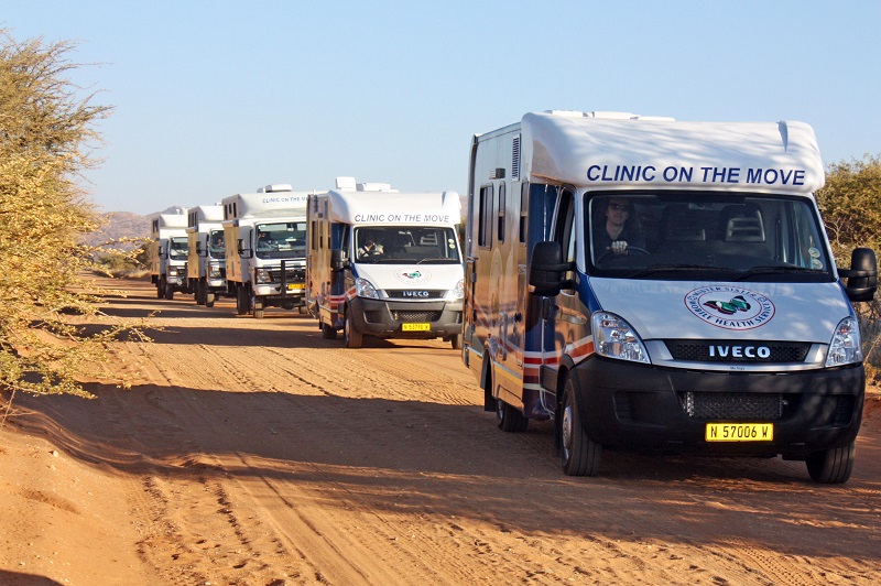 hospitais moveis na namibia