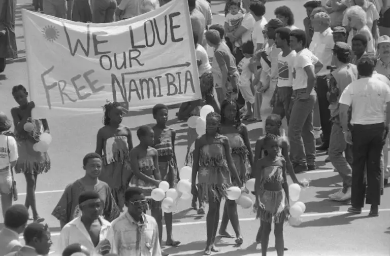 A História Colonial e a Independência da Namíbia